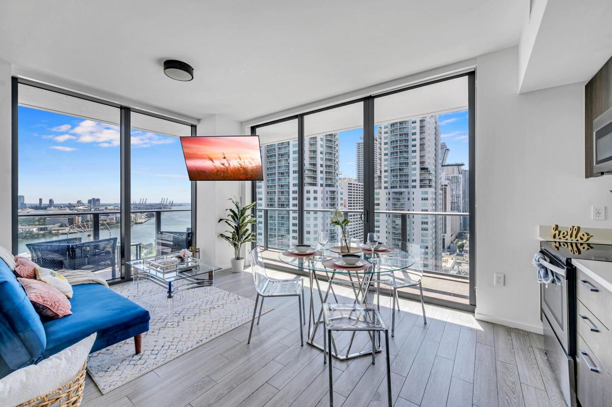 Mesmerizing Views Corner Condo Μαϊάμι Εξωτερικό φωτογραφία