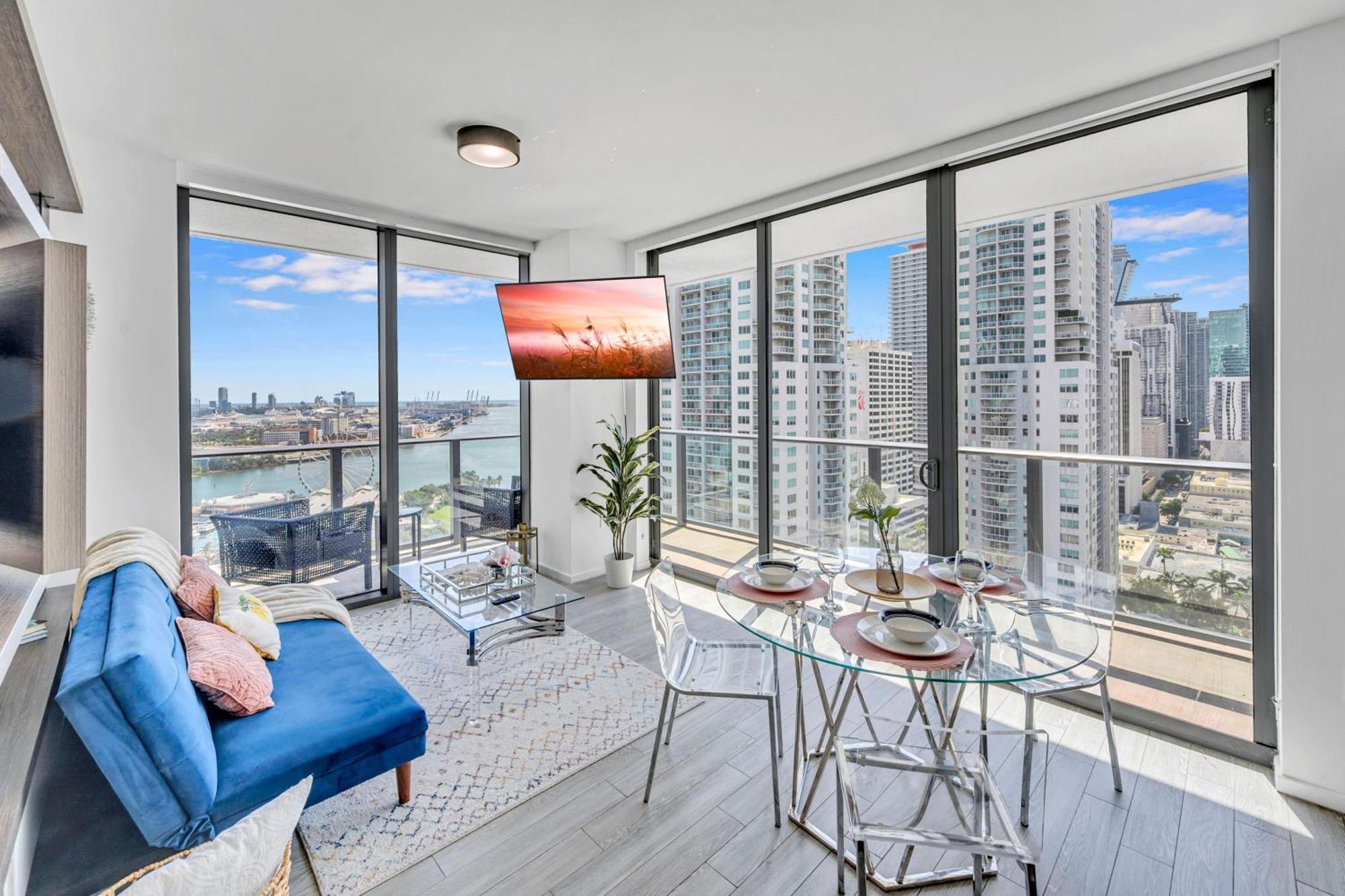 Mesmerizing Views Corner Condo Μαϊάμι Εξωτερικό φωτογραφία